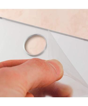 Fog Free Anti-Fog Shower Mirror with Razor Holder - Frameless Wall Hanging Shave Makeup Mirror | Bathroom Accessories for Men - Buy Online on SooperMarket.com
