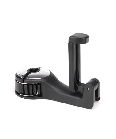 Enlace rear hooks for car seats with cell phone holder car seat hook car headrest cell phone holder hidden hook car headrest hooks for bag wallet handbags silver 1 piece