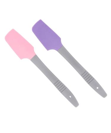 Frcolor 4 pieces of spatula made of silicone wax removal of the wax pencil applicator Waxes from silicone cosmetic spatula silicone silicone spatula small pebble gel depilatory wax face