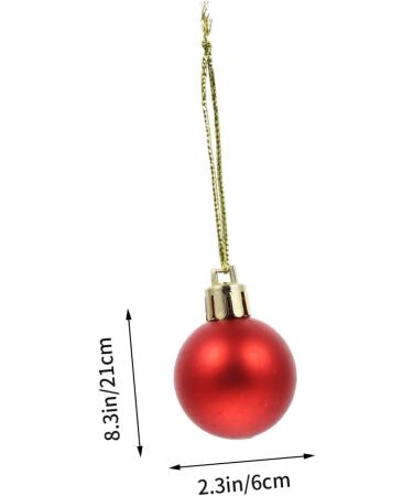 OFFSCH 7 Boxes Christmas Tree Pendant Ornament Outdoor Decoration Christmas Pendant Tree Decoration Hanging - Buy Online on SooperMarket.com