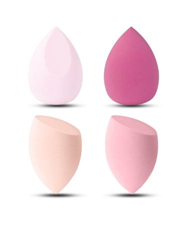 Sularpek Makeup Sponge 4 PCS Make Up Sponges Beauty Blender Marshmallow Sponge Makeup Make Up Sponges for Foundation for Liquid Foundation Powder Sunscreen and Cream