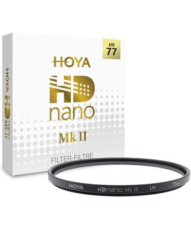 Hoya YYU4177 UV Filter HD Nano MkII, Black, 77 mm 77mm HD Nano MkII UV