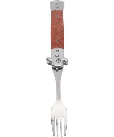 Automatic Spring Fork Foldable Spring Fork Smoothing Surfaces for Camping - Buy Online on SooperMarket.com
