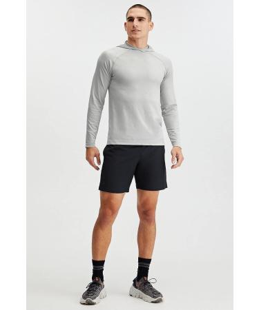 Fabletics Men's The Fundamental Shorts - 7 Inseam, Black | Ultra Lightweight Athletic Shorts for Workout, Running, Training, Gym & Yoga - Medium - Buy Online on SooperMarket.com