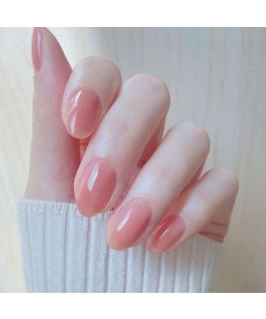 Handcess 24 Pcs Medium Pink Ballerina Press On Nails | Glossy False Nails for Women & Girls - Perfect for International Shipping - Buy Online on SooperMarket.com