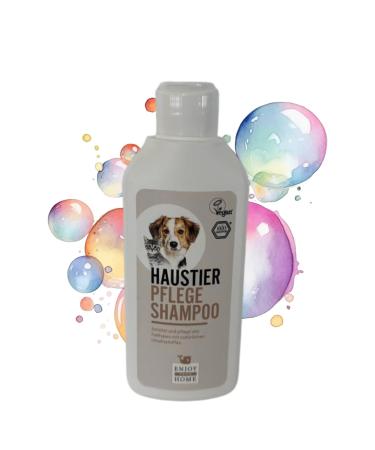 Enjoy your home - sensitive & fragrant dog shampoo 250 ml against smell and itching for loving care particularly suitable for long hair and white fur.