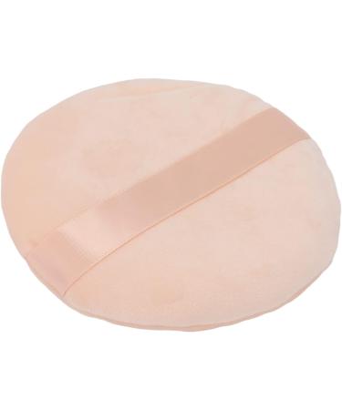 Powder Puff Wet and Dry Washable Soft Swansdown Large Round Loose Powder Puff for Makeup (Skin Color) - Buy Online on SooperMarket.com