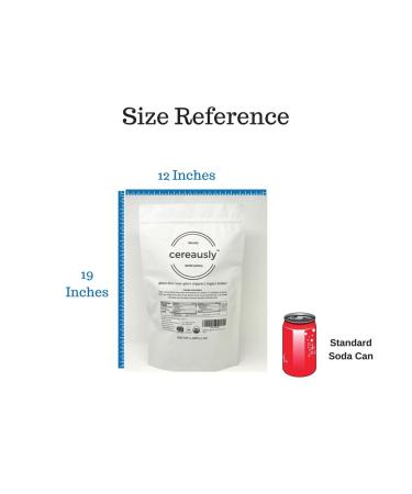 CEREAUSLY Organic White Quinoa Bulk - 10 Lb | Bolivian Royal Quinoa for Restaurants & Wholesale | NON-GMO, Kosher, Gluten-Free, Vegan - Buy Online on SooperMarket.com