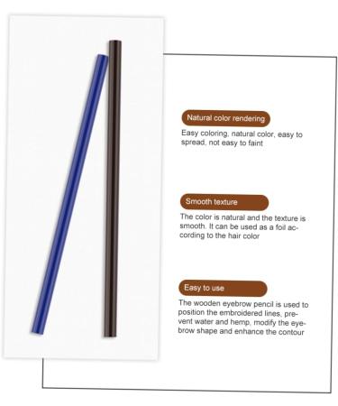 Mikinona 8pcs Eyebrow Pencil Eyeliner Eyebrow Makeup Pen Lip Positioning Pen Eyebrow Drawing Pens Women Makeup Pen Lip Line Pens Eyebrow Drawing Supply Waterproof Eyebrow Pen Makeup Pens - Buy Online on SooperMarket.com