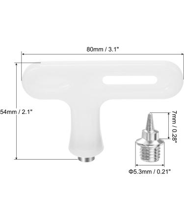 PATICIL 1/4 Steel Rail Rack - 100 Pack Sports Shoe Accessories with Wrenches for Long Jump & Running - Silver Tone - Buy Online on SooperMarket.com
