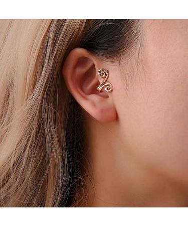 Zunis Acupressure Slimming Earrings Non Piercing Acupressure Earrings for Weight Loss Acupressure Slimming Earrings Ear Cuff Clip for Women Men (1Pair Silver) - Buy Online on SooperMarket.com