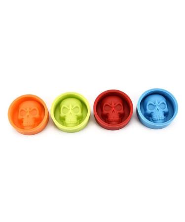 KICHOUSE Orange Baking Cake Pattern Food Skull Mini Grade Molds DIY Candy Silicone Jelly