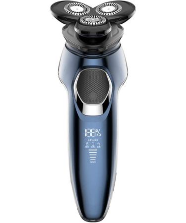 GeRRiT Electric Razor Electric Shavers for Men Dry Wet Waterproof Mens Rotary Facial Shaver Face Shaver Cordless Travel USB Rechargeable with Beard Trimmer LED Display for Shaving Husband Dad