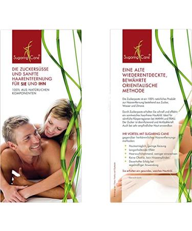 Sugaring Sugar Paste 500g + 100 Depilatory Strips | 100% Vegan Hair Removal | Gentle & Painless | Lasts Up to 4 Weeks | Unisex Soft Wax for Smooth Skin - Buy Online on SooperMarket.com