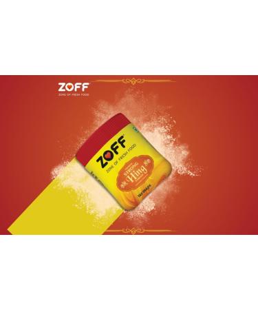 Zoff Asafetida (Hing) Ground | All Natural | Vegan | Asafoetida Indian Spice 25 GM - Buy Online on SooperMarket.com