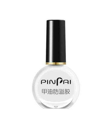 Peel Off Protective Nail Polish Manicure Liquid Tape Spill-proof Gel Tearable Nail Care Tool 10ml White white 10m