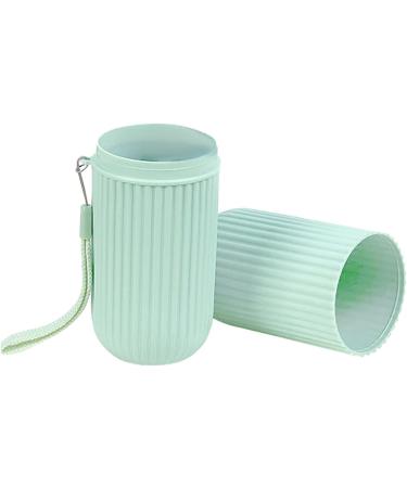 JISADER 6x Travel Toothbrush Case & Wash Cup Holder - Perfect for Business Trips | International Shipping Available - Buy Online on SooperMarket.com