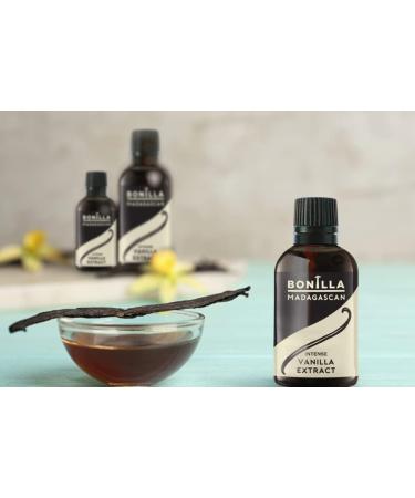Bonilla Madagascan Vanilla Extract Intense 50ml - Pure & Natural Flavor for Baking - Loved by Chefs & Home Bakers - No Synthetic Additives - Buy Online on SooperMarket.com