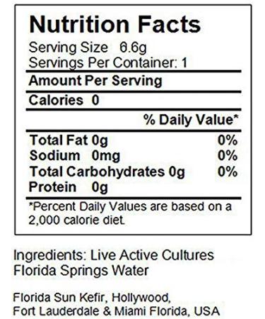 Florida Sun Kefir: Prickly Pear Cactus Nodules Virgin Water Grains - Quarter Cup, Exclusive & Live - Buy Online on SooperMarket.com