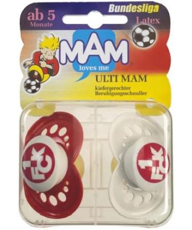 Buy MAM 66186001 Football 1. FC Kaiserslautern Silicone Teether - Double Pack for 6-16 Months | International Shipping Available - Buy Online on SooperMarket.com