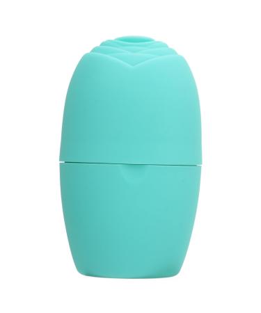 Face Ice Cube Silicone Physical Cold Storage Technology Relieve Sensitivity Ice Face Roller Wear Proof for Eye (Green)