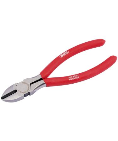 Draper Redline 67923 160 mm Diagonal Side Cutter with PVC Dipped Handles red