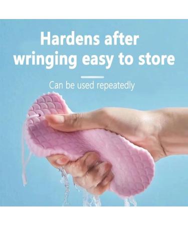 Buy Positivity Exfoliating Bath Sponge - Super Soft & Efficient Exfoliator | Positive Vibes for Your Skin (3-Pack - Buy Online on SooperMarket.com