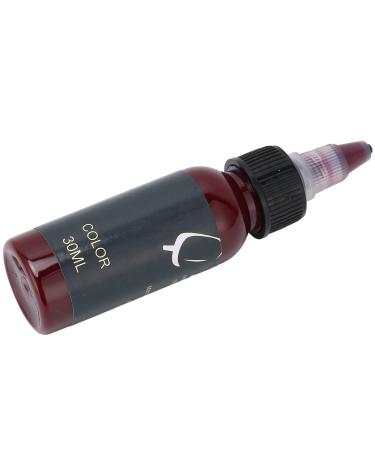 DIY Nail Polish Pigment Ink Manicure Nail Gel Color Nail Polish Making Accessories 30 Ml (Burgundy)