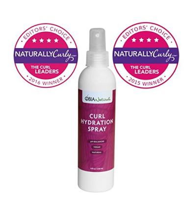 OBIA Naturals Curl Hydration Spray - 8 oz - Revitalize, Hydrate & Nourish Dry Hair and Curls - Buy Online on SooperMarket.com