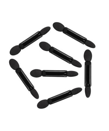 MAGICLULU 100pcs Eye Shadow Applicator Black Eyeshadow Makeup Eyeshadow Brush Miss Emulsion