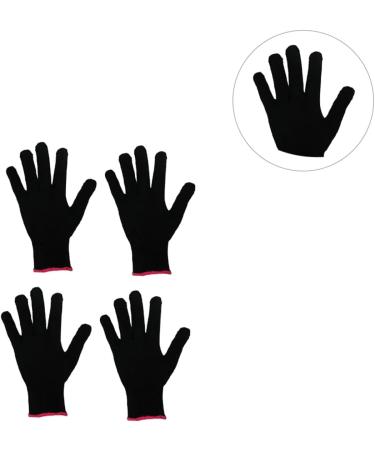 PRETYZOOM 2 Sets 4pcs Grill Gloves Silicone Bumps Proof Glove Hairdressing Tool As Shownx3pcs 21.5X12.2 cmx3pcs - Buy Online on SooperMarket.com