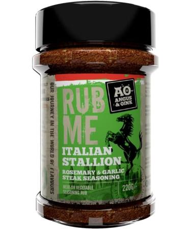 Angus & Oink Italian Stallion BBQ Seasoning 220g - Premium Rub for Authentic Flavor - Buy Online on SooperMarket.com