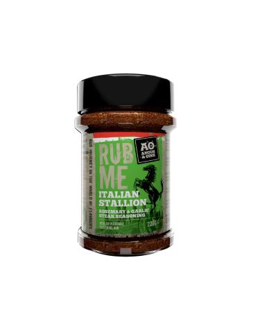 Angus & Oink Rub Me Italian Stallion BBQ Seasoning 220g