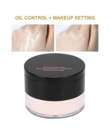 Soft Mat Loose Powder - Transparent Fixing Powder for Matte Finish Oil Control & Moisturizing Makeup (02# Ivory White) - International Shipping Available - Buy Online on SooperMarket.com