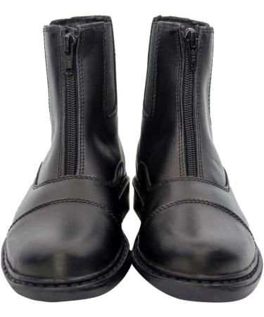 TuffRider Children's Black Front Zip Paddock Boot - Size 3 - Buy Online on SooperMarket.com