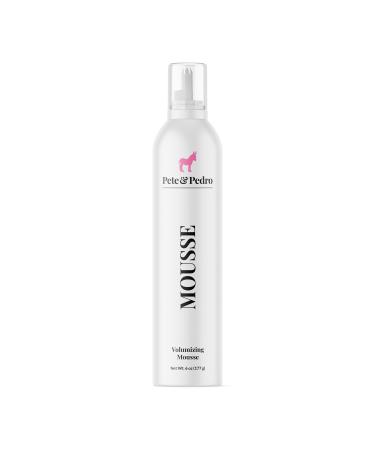 Pete & Pedro MOUSSE - Whip Volumizing Mousse Hairstyling Spray Adds Body & Volume For Smoother Blowout Finish | Argan Oil & Wheat Protein For Hydration Softness Shine & Strength | Shark Tank Featur
