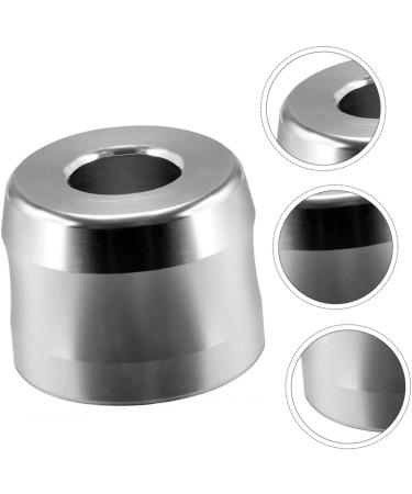 Beavorty 3-Pack Razor Holder Stand - Stainless Steel & Aluminum Alloy Safety Razor Base for Men - Travel Brush Silver - 4.3x4.3cm - International Shipping - Buy Online on SooperMarket.com