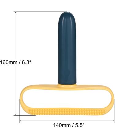 PATIKIL 2Pack Portable Fuzz Remover & Manual Clothes Shaver - Blue & Yellow | Perfect for Furniture Cleanup - International Shipping Available - Buy Online on SooperMarket.com