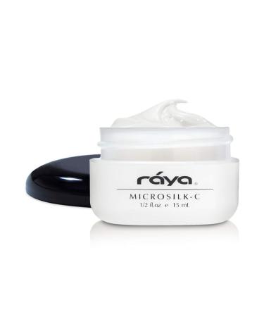 Raya Microsilk-C Cream (407) | Gentle Treatment for the Under-Eye Area | Brightens Revives Fatigue and Tones Under the Eyes | Helps Reduce Puffiness Lines and Wrinkles