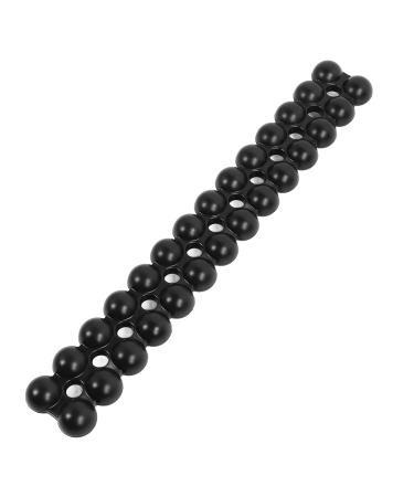 Pilates Back Stretcher Relax Device Massager Black Flexible for Caterpillar Muscle Back Braces - Buy Online on SooperMarket.com