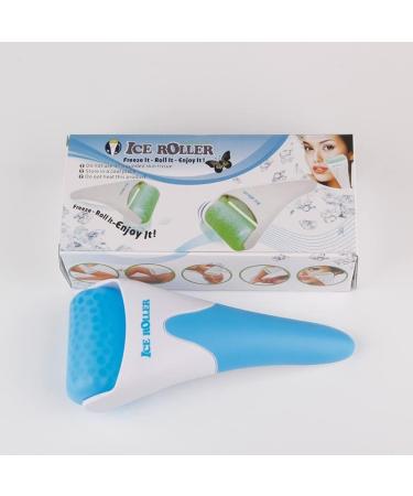 Jecrim Ice Roller for Face and Body - Tighten Pores, Reduce Puffiness & Tone Skin - Anti-Aging Beauty Care Tool for Wrinkles - Blue - Buy Online on SooperMarket.com