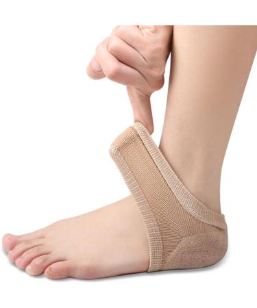 minkissy 2 Pairs Moisturizing Heel Socks Open Toe Socks Cracked Gel Heel Protector Toeless Spa Socks Heel Repair Socks Footcare for Dry Hard Cracked Skin B - Buy Online on SooperMarket.com