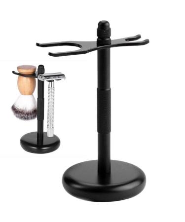 Amoy men Razen Halter Stainless Steel Razor Brazil Stand Restaurant Stand Halter Safety Shave Stands and Brush Hungry Base Basics Tools