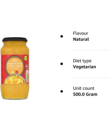 Morrisons Chinese Curry Cooking Sauce 500g - Buy Online on SooperMarket.com