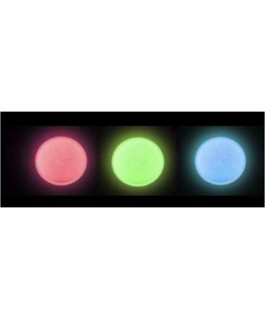 Light Up Glow in The Dark Bath Bombs for Teens & Adults - Set of 3 Pink, Green, Blue Fizzing Bombs with Surprise Disco Lights - Fun & Relaxing Gift Idea - Buy Online on SooperMarket.com