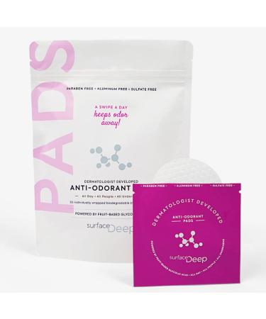 Surface Deep BETTER TOGETHER Anti-Odorant Pads and Skin Wash Bundle - Buy Online on SooperMarket.com