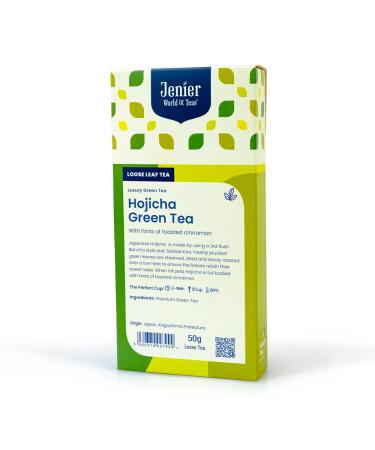 Hojicha Japanese Roasted Green Tea - 50g Loose Leaf Tea