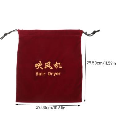 Healeved 6 Pcs Hair Dryer Storage Bag Travel Hair Dryer Blow Dryer Bag Drawstring Fabric Wine Bag - Buy Online on SooperMarket.com