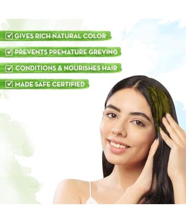 MONISA Natural Henna Paste Ready to Apply with Henna & Dark Roasted Coffee for Rich Naturally Colored Hair 200g - Buy Online on SooperMarket.com
