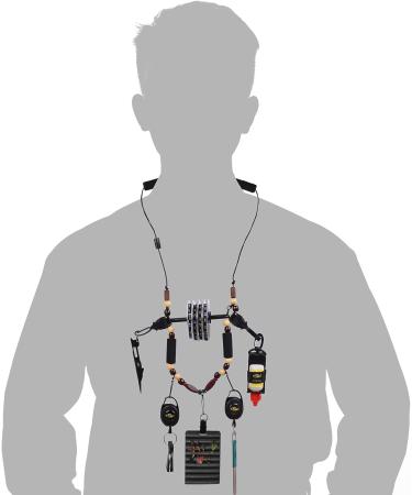 SF Fly Tying Tools Set | Fishing Lanyard Necklace with Fly Patch, Hook Remover, Leader Straightener, and More | Fishing Accessories Kit - Buy Online on SooperMarket.com